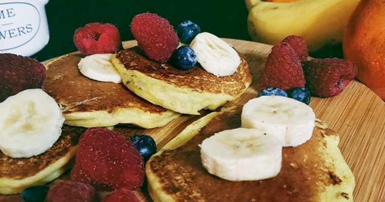 Pancakes cu banana fara gluten