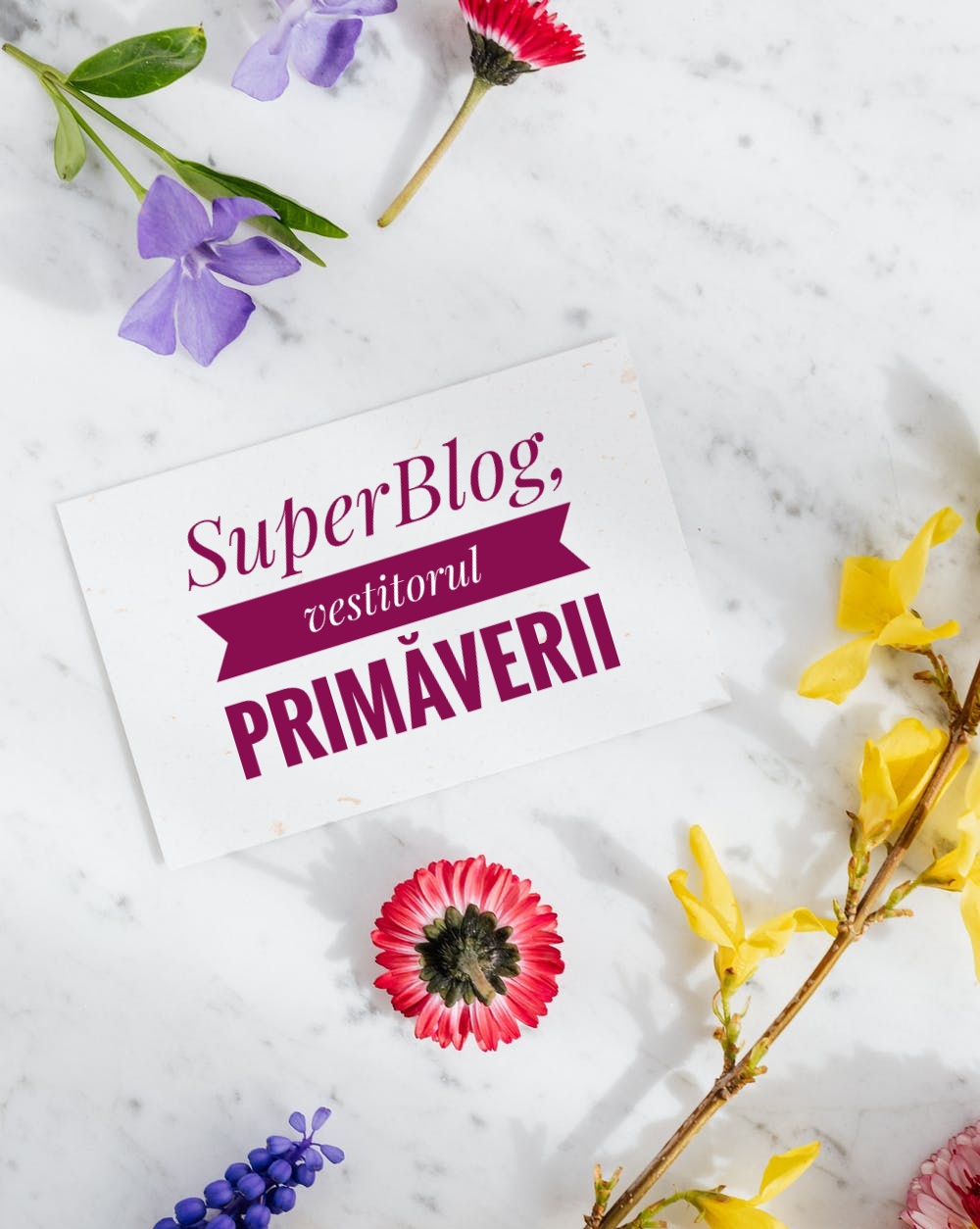 Vine, vine primăvara cu Spring SuperBlog