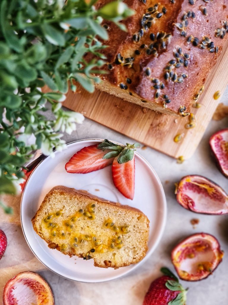 Chec cu fructul pasiunii (fara zahar)