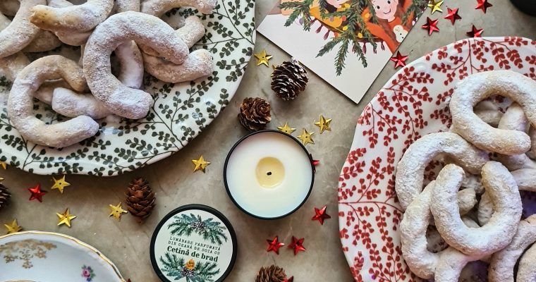 Cornulete cu nuca si vanilie