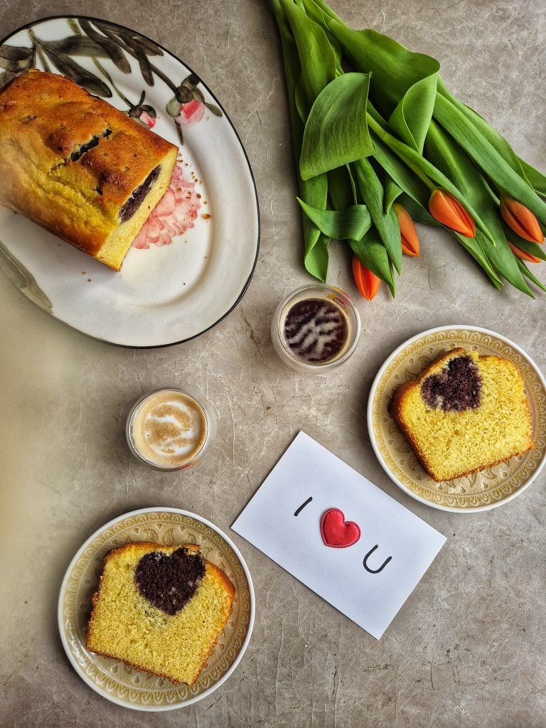 Chec pufos si inimos cu portocala