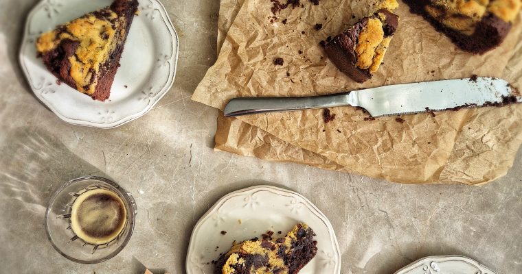 Brookies sau brownie si cookies dintr-o muscatura